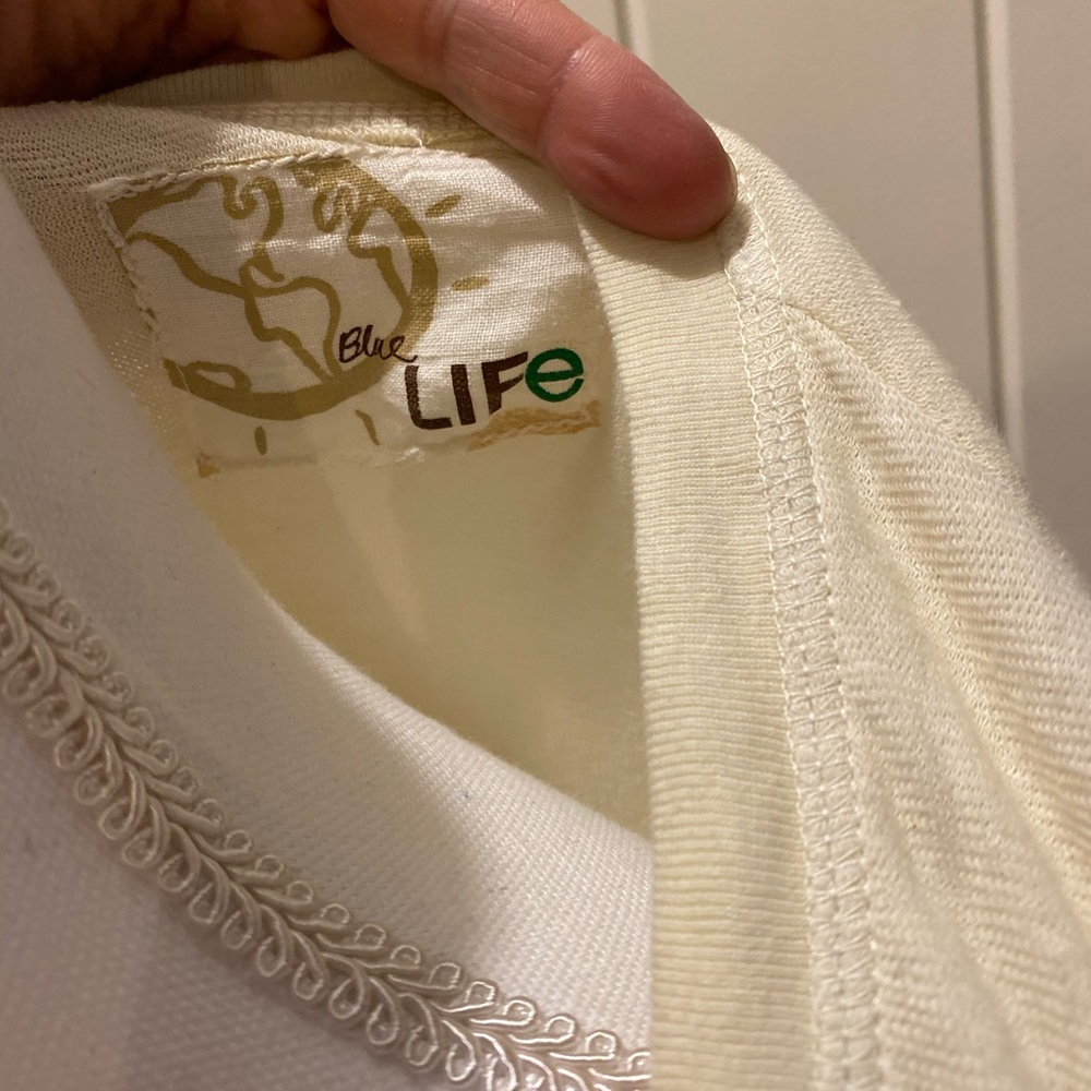 Blue Life, Planet Blue Long Sleeve Top- NWOT - Picture 5 of 5